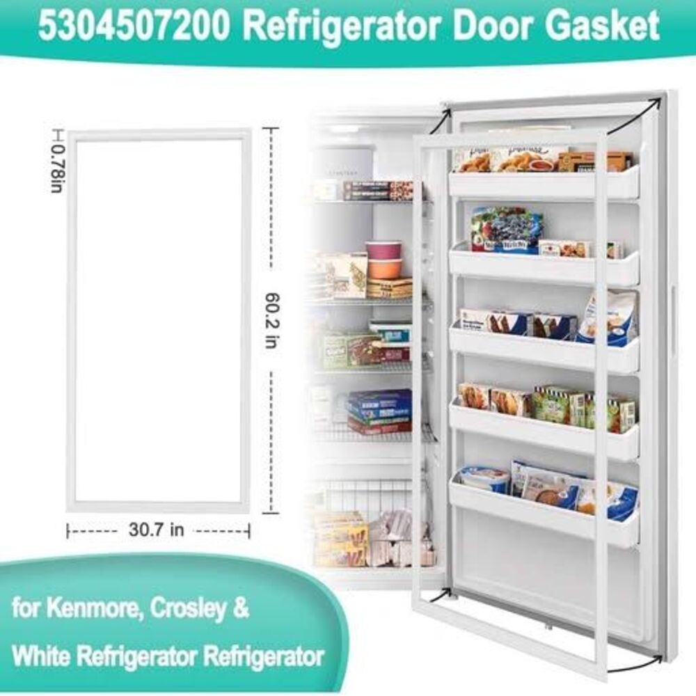 Refrigerator Door Gasket replacement part 5304507200 FRIGIDARE KENMORE ELECTROLU
